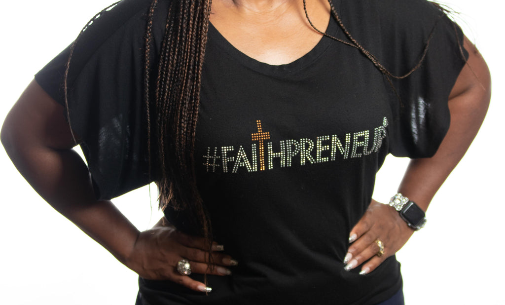 Swarovski Crystal Faithpreneur Shirt - Special Edition
