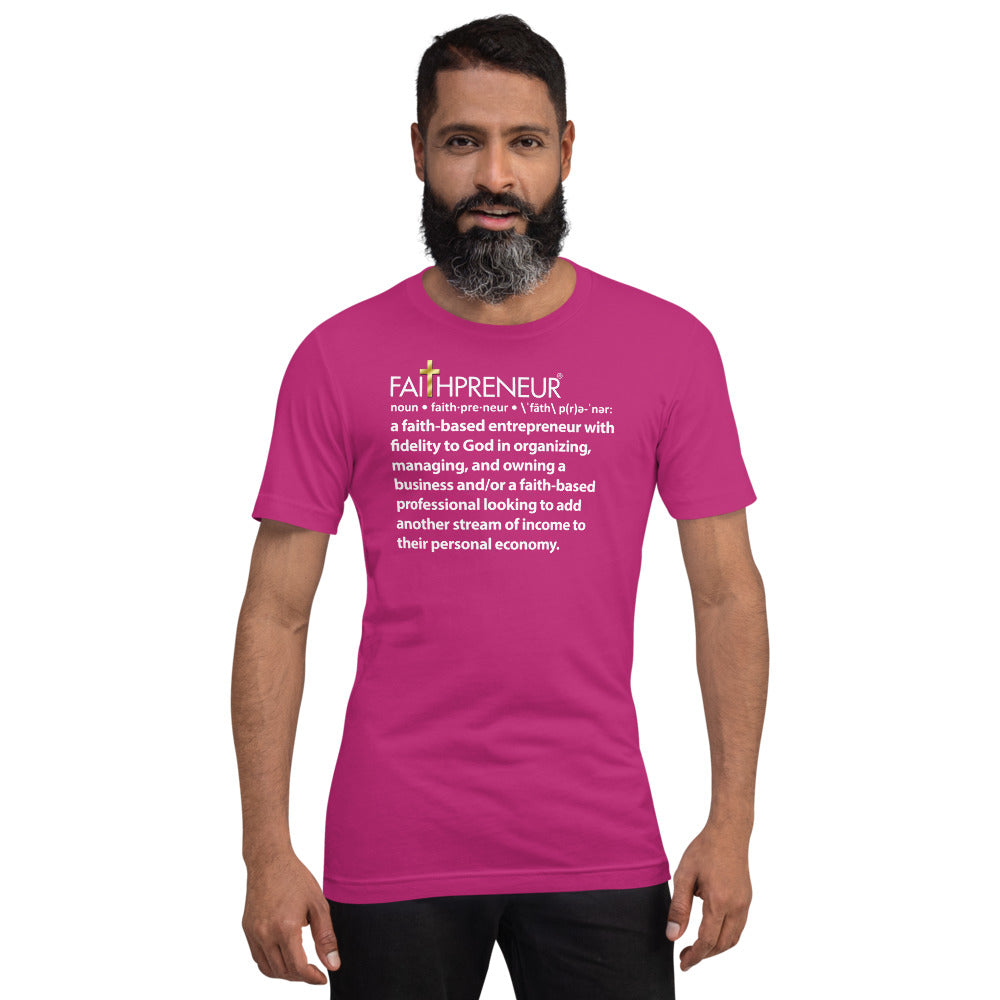 Faithpreneur Short-Sleeve Unisex T-Shirt