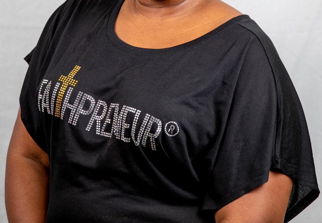 Swarovski Crystal Faithpreneur Shirt - Special Edition