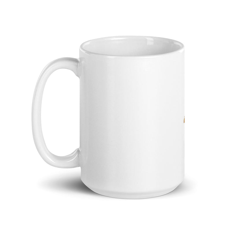 DDU White glossy mug